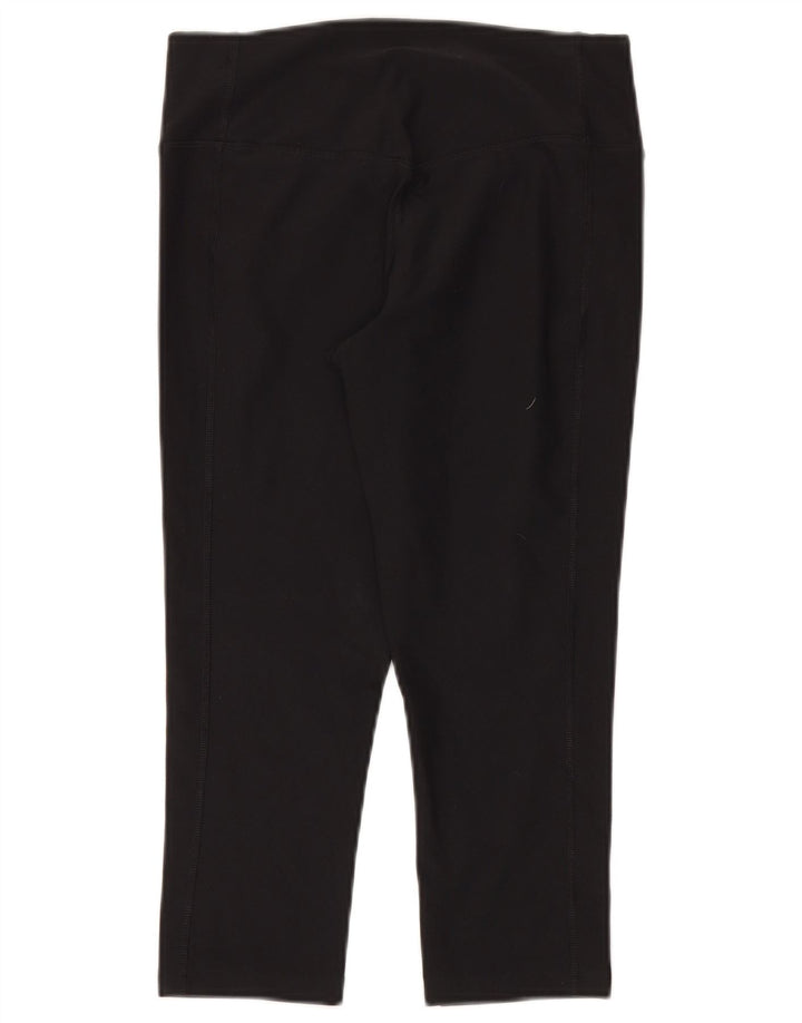 Γυναικεία κολάν Nike Dri Fit Capri UK 10 Small Black Polyester