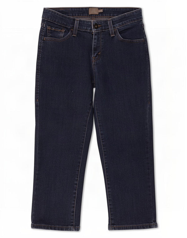 Γυναικείο Levi's Demi Curve Capri Jeans US 2 XS W26 L21 Navy Blue Cotton