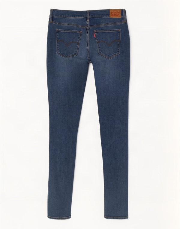 Levi's Womens 310 Shaping Super Skinny Jeans W32 L32 Blue Cotton