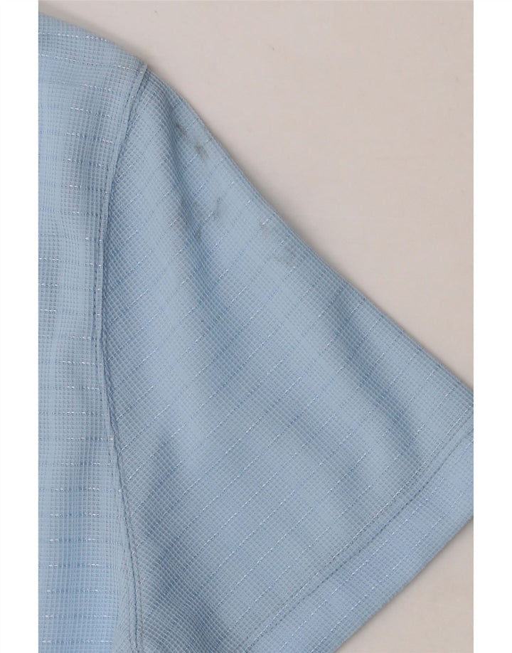 AUSTRALIAN L'ALPINA Womens Shirt Blouse IT 44 Medium Blue Striped Vintage AUSTRALIAN L'ALPINA and Second-Hand AUSTRALIAN L'ALPINA from Messina Hembry 