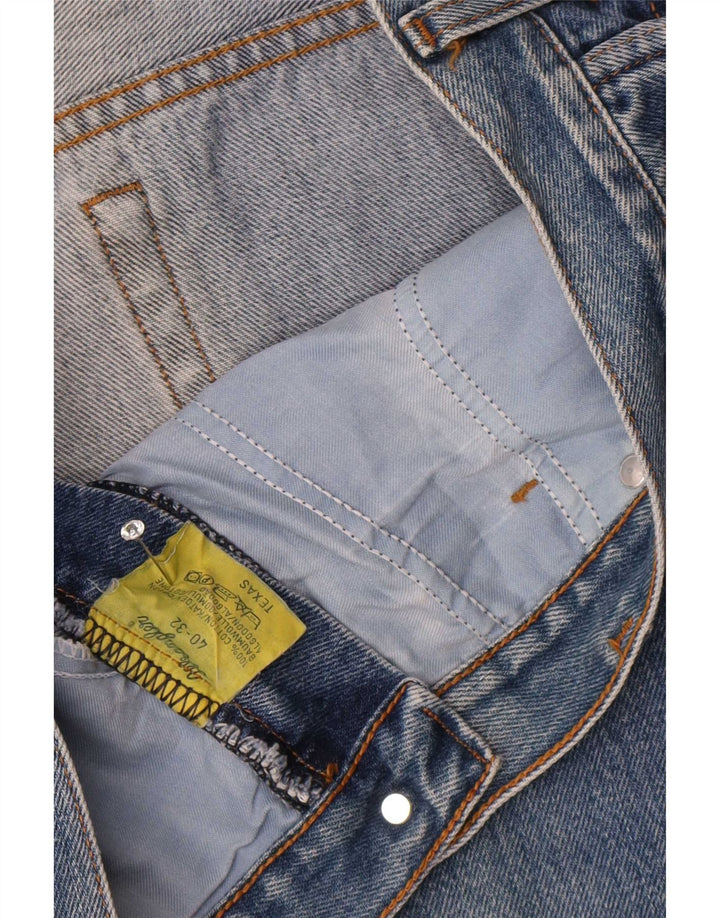 Wrangler Ανδρικό Texas Straight Jeans W40 L32 Μπλε βαμβακερό
