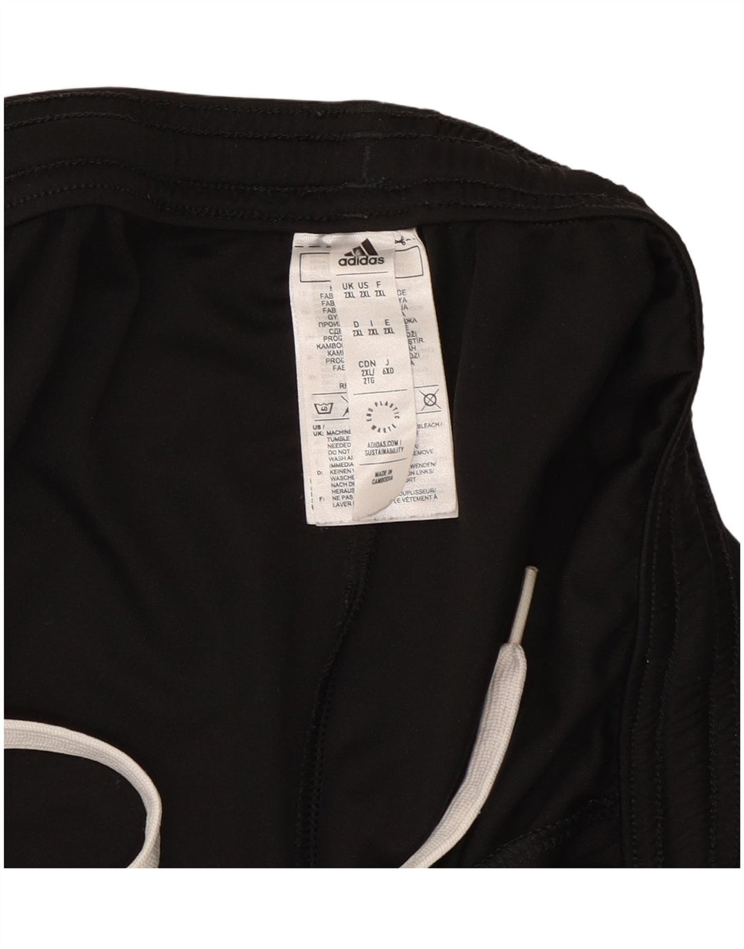 Ανδρικό αθλητικό σορτς Adidas Aeroready 2XL μαύρο πολυεστέρα