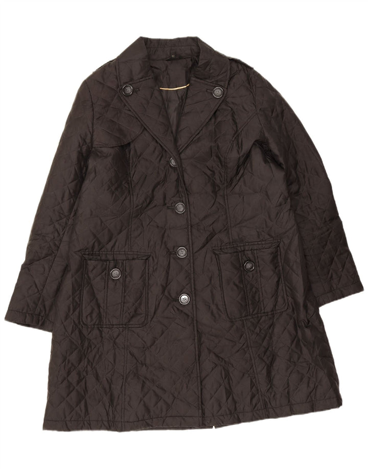 Γυναικείο καπιτονέ πανωφόρι Marks & Spencer UK 18 XL Μαύρο Πολυεστέρας
