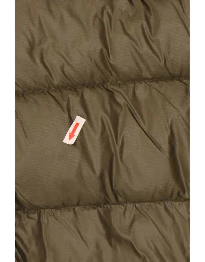 PEUTEREY Γυναικείο μπουφάν με κουκούλα UK 16 Large Khaki Polyamide