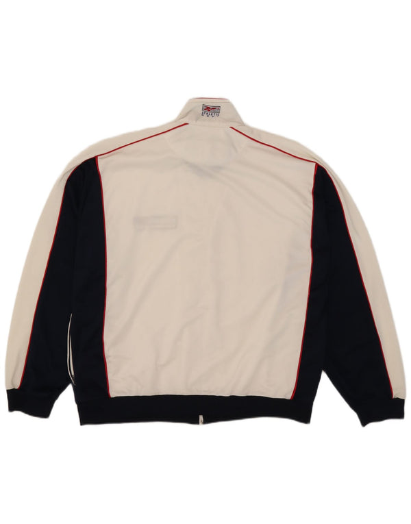 Ανδρική φόρμα Reebok Top Jacket Large White Colourblock Polyester