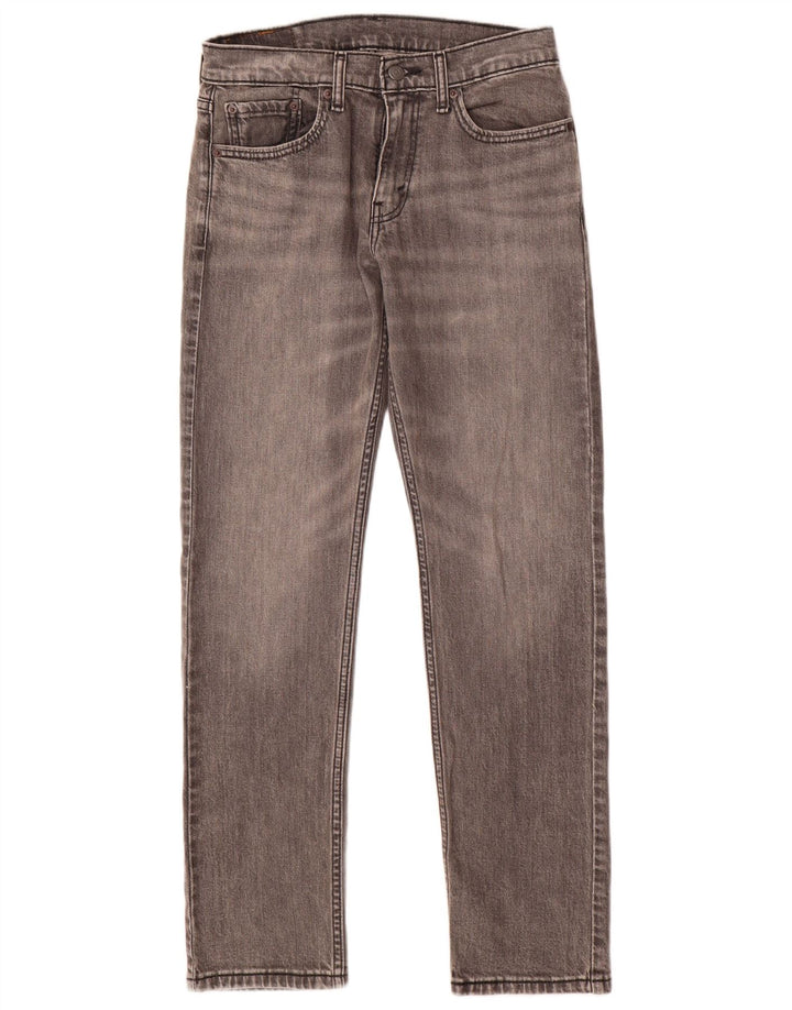 Levi's Mens 502 Tapered Jeans W29 L32 Γκρι βαμβακερό