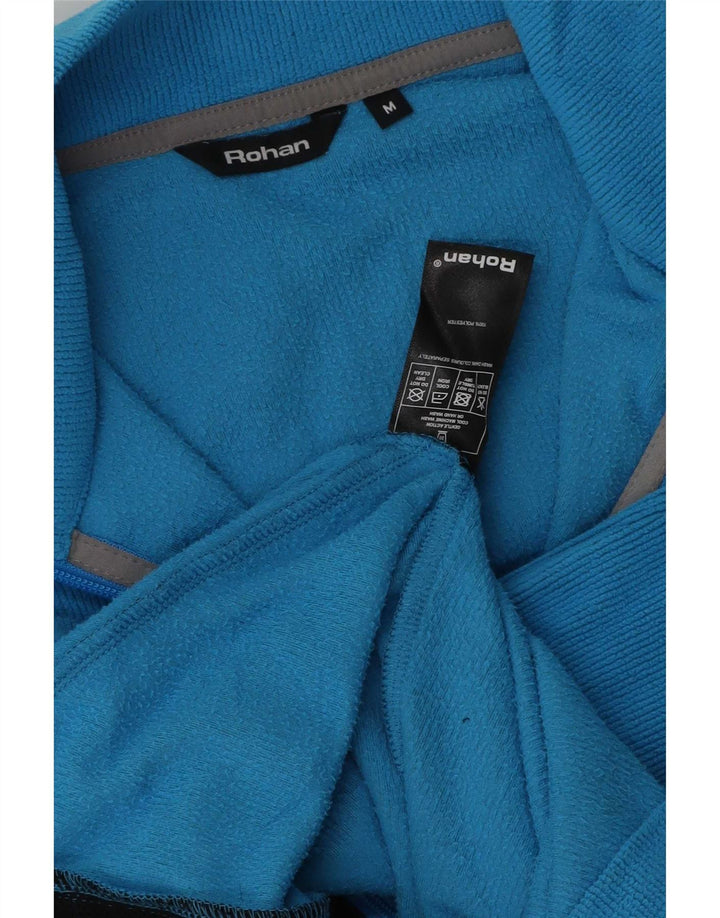 Rohan Ανδρικό Fleece Jacket UK 38 Medium Blue Polyester