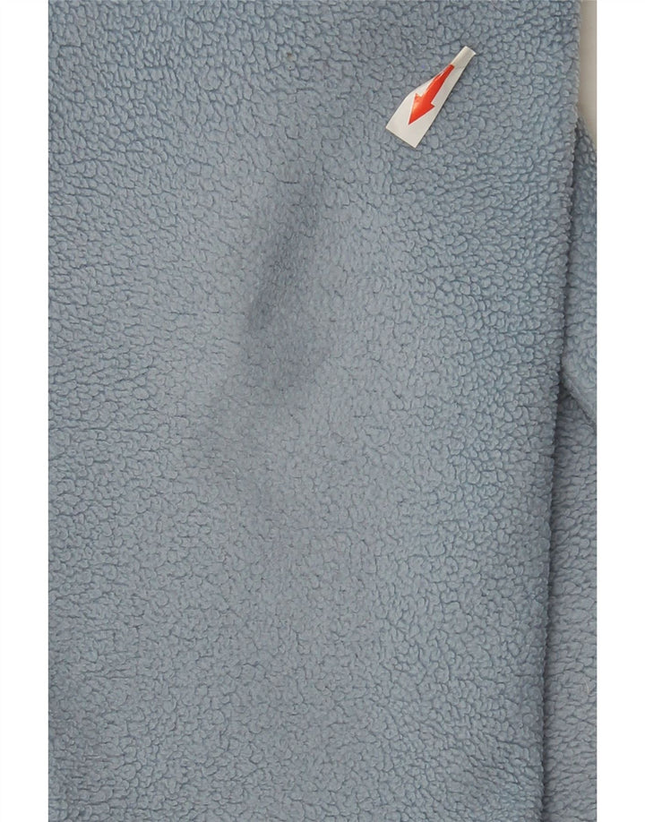 ASICS Ανδρικό φερμουάρ Fleece Jumper Μεγάλο Μπλε Πολυεστέρας