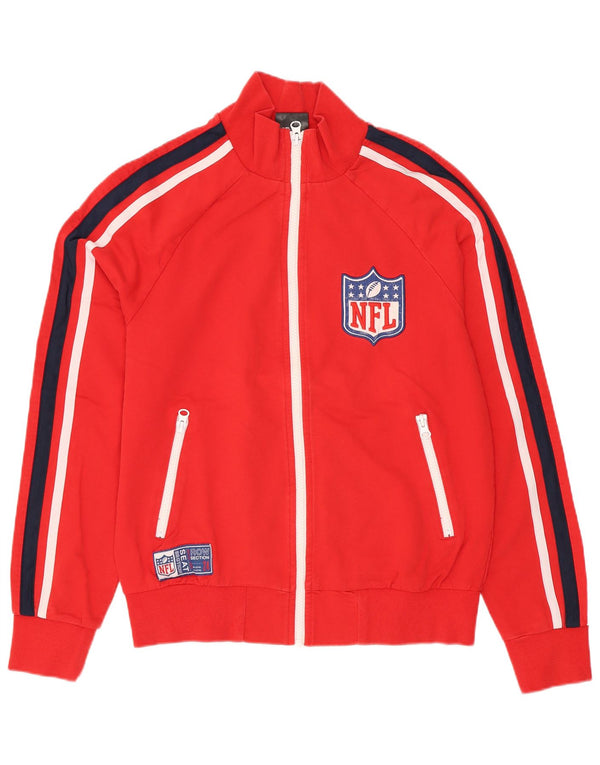 NFL Boys Graphic αθλητική φόρμα τοπ μπουφάν 11-12 ετών, κόκκινο ριγέ βαμβακερό