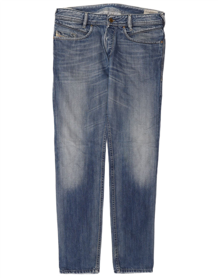 Ανδρικό Slim Jeans DIESEL W32 L32 Μπλε βαμβακερό