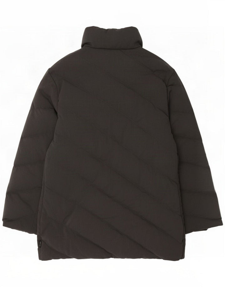 Moncler Γυναικείο παλτό με επένδυση Μέγεθος 4 Large Grey