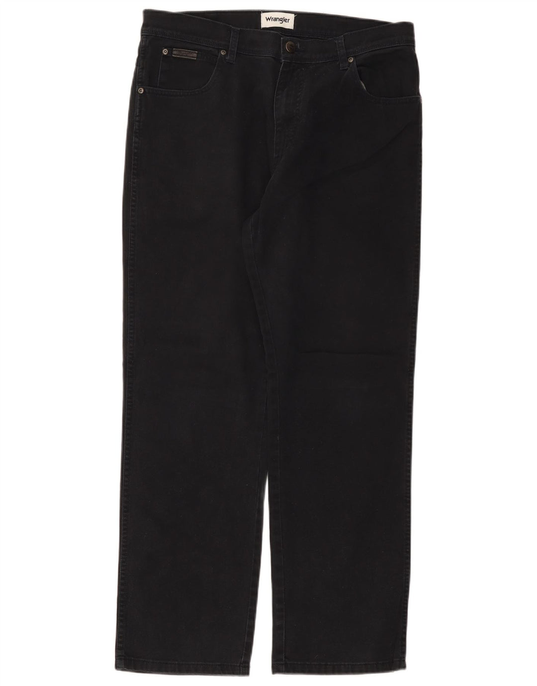 Ανδρικό τζιν Wrangler ίσιο W34 L30 Μαύρο