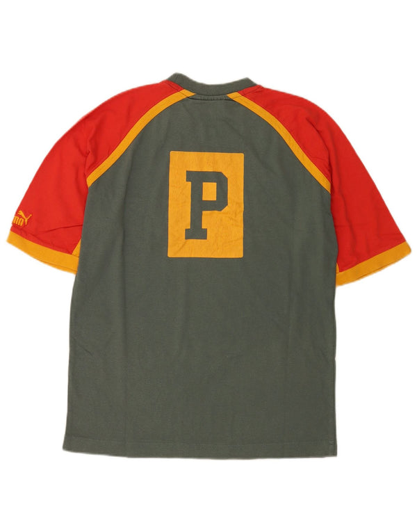 Γραφικό T-Shirt Puma Mens Puma University Puma, με μεγάλο πράσινο χρώμα