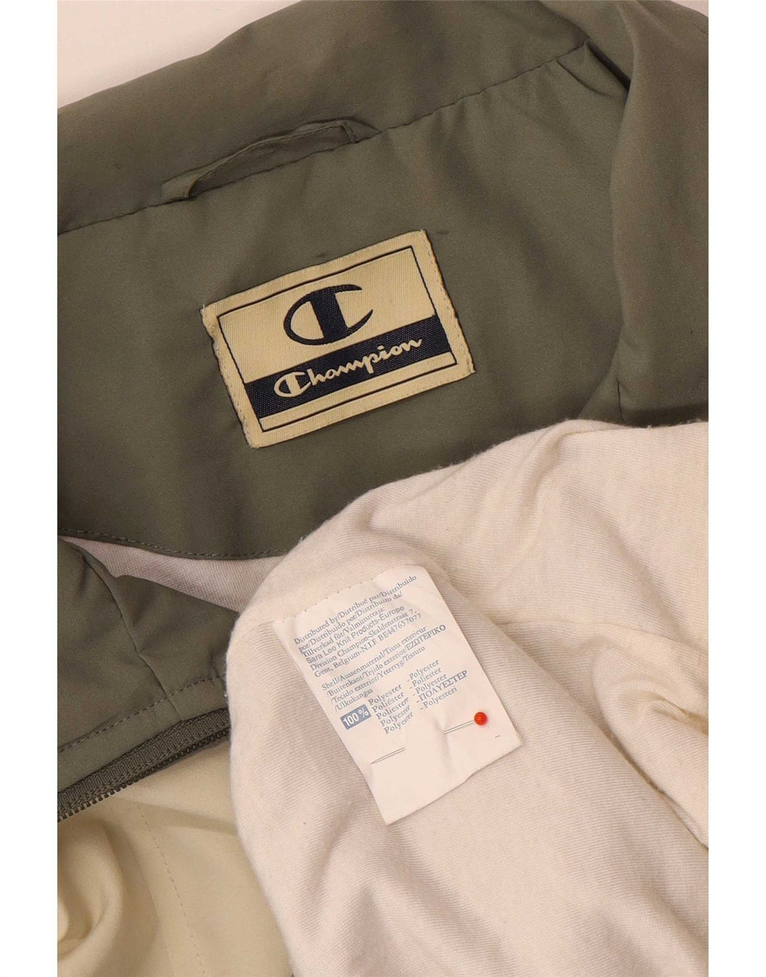 Ανδρική φόρμα Champion Top Jacket XL Beige Polyester