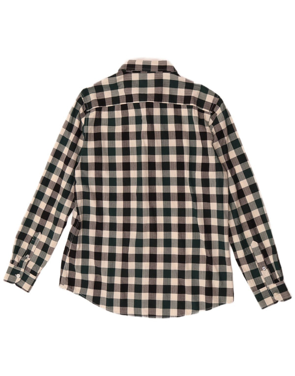 Ανδρικό πουκάμισο Crew Clothing Slim Fit Medium πολύχρωμο βαμβακερό Gingham