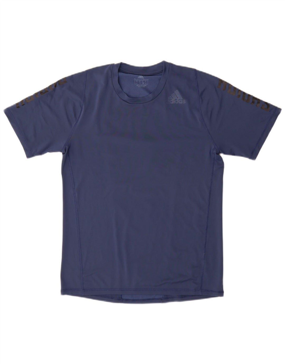 Ανδρικό γραφικό T-Shirt Aeroready ADIDAS Top Small Navy Blue