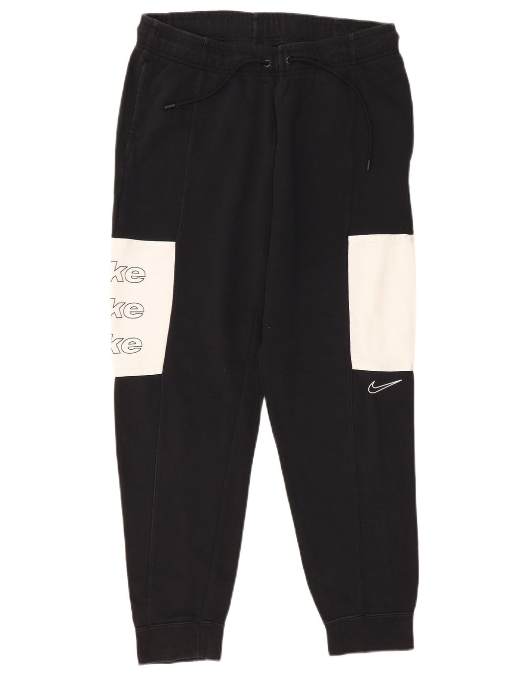 Ανδρική φόρμα γραφικών NIKE Παντελόνι Joggers Medium Black Colourblock