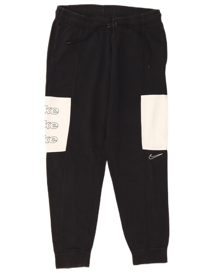 Ανδρική φόρμα γραφικών NIKE Παντελόνι Joggers Medium Black Colourblock