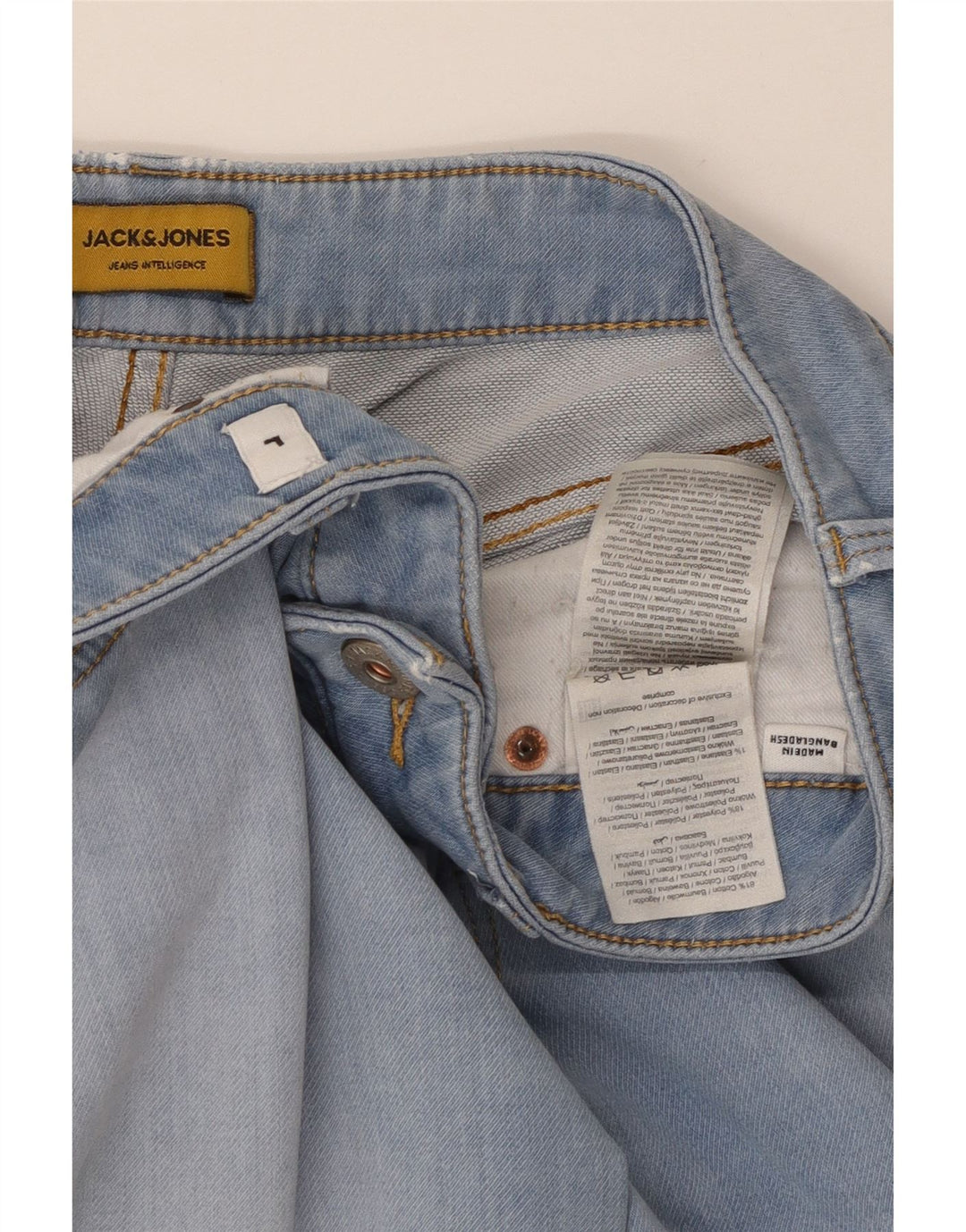Ανδρικό τζιν σορτς JACK & JONES Μεγάλο W34 Μπλε Βαμβακερό