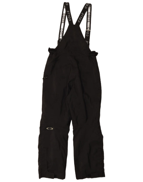 COLLE Boys Graphic Dungarees Ski Trousers 11-12 Years  Black