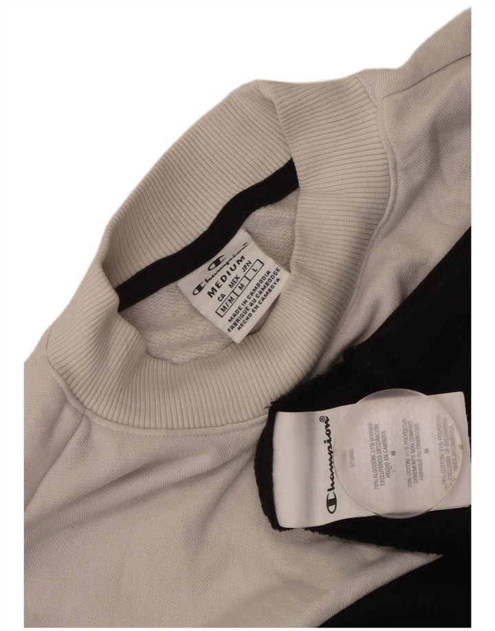 Champion Γυναικεία φούτερ μεγάλου μεγέθους Jumper UK 14 Medium Black Colourblock