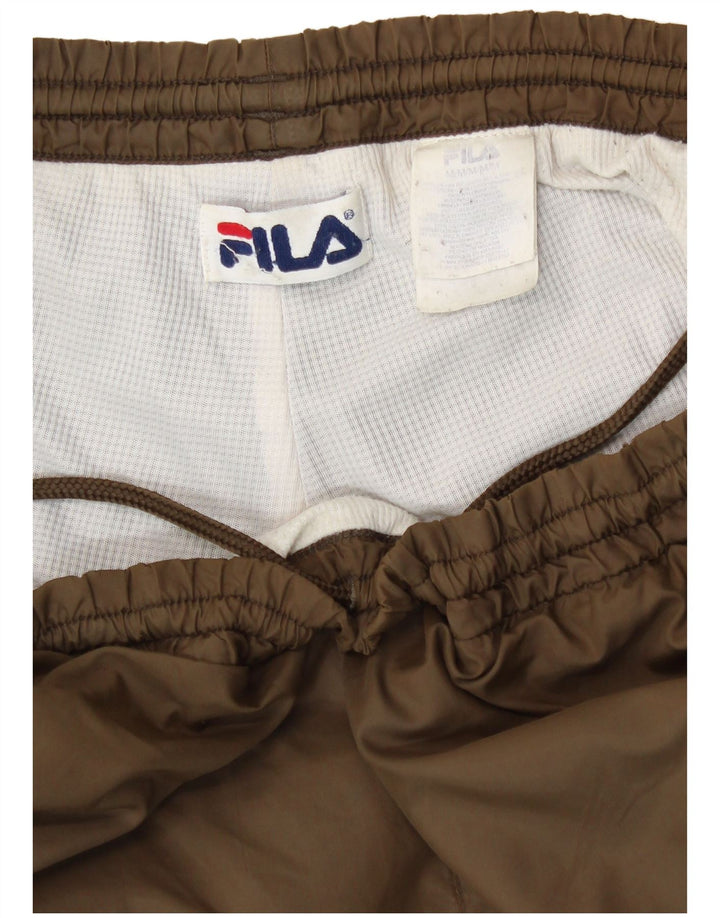 Ανδρική αθλητική φόρμα Fila Παντελόνι Medium Khaki Polyamide