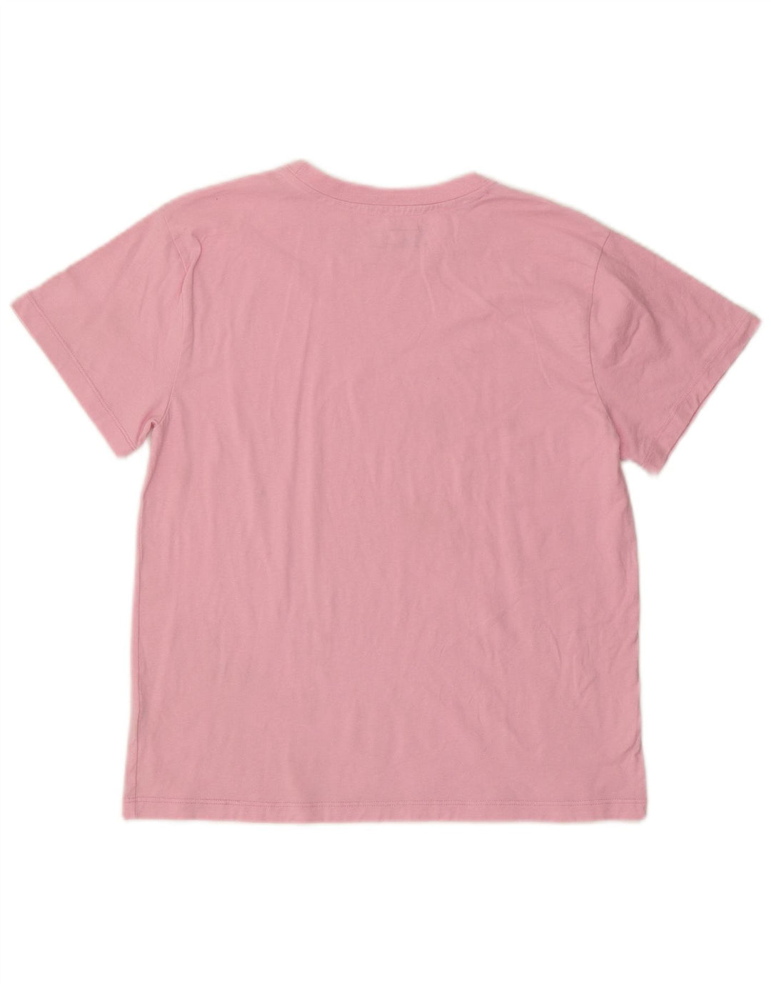 Champion Γυναικείο T-Shirt Top UK 12 Medium Pink Cotton