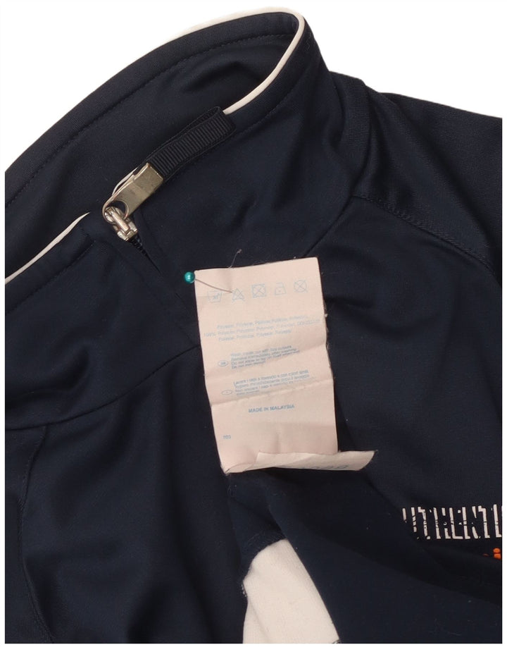 Γυναικεία αθλητική φόρμα Champion Top Jacket UK 12 Medium Navy Blue Colourblock