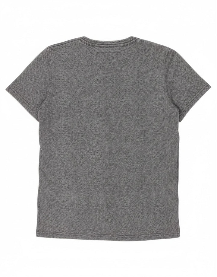 Superdry Ανδρικό T-Shirt Top Small Grey Tie Dye Cotton