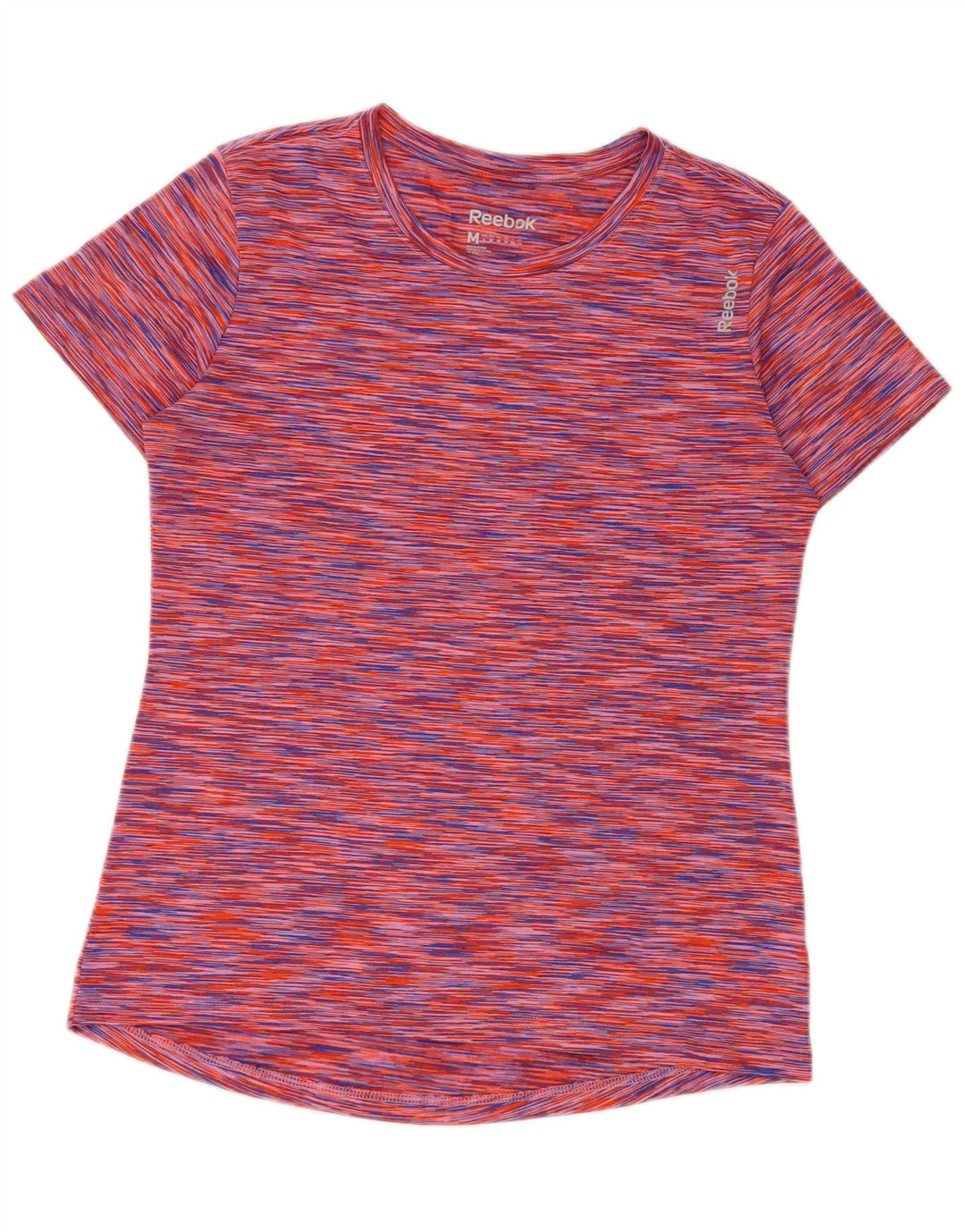 Γυναικείο μπλουζάκι Reebok Top UK 12 μεσαίο πολύχρωμο πολυεστέρας