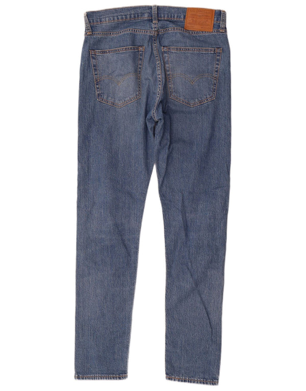 Levi's Mens 512 Slim Tapered Jeans W32 L32 Blue Cotton