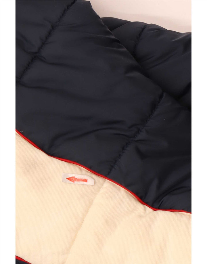 Kickers Ανδρικό μπουφάν με επένδυση UK 38 Medium Navy Blue Colorblock Nylon