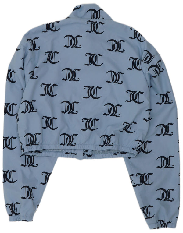 Γυναικεία φόρμα Juicy Couture Graphic Crop Top Jacket UK 14 Large Blue