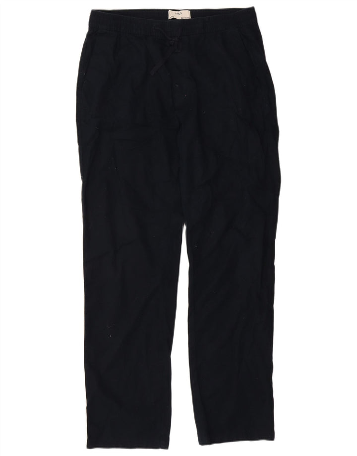 Marks & Spencer Γυναικείο ίσιο παντελόνι Chino Medium W30 L30 Navy Blue