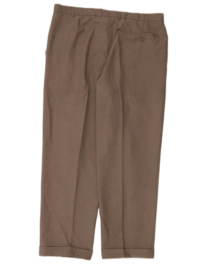 Marks & Spencer Ανδρικό παντελόνι St. Michael Pegged Casual W38 L29 Brown