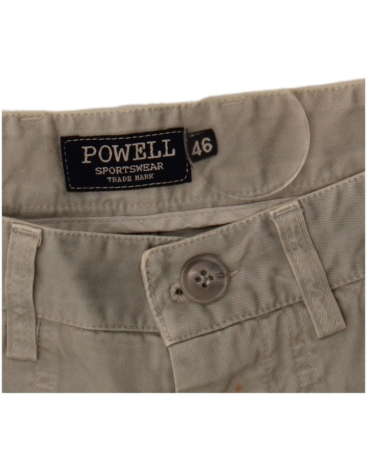 Powell Ανδρικό ίσιο παντελόνι Cargo W32 L28 Γκρι