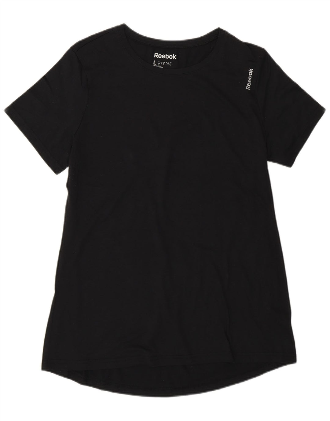 Reebok Γυναικείο T-Shirt Top UK 14 Medium Black