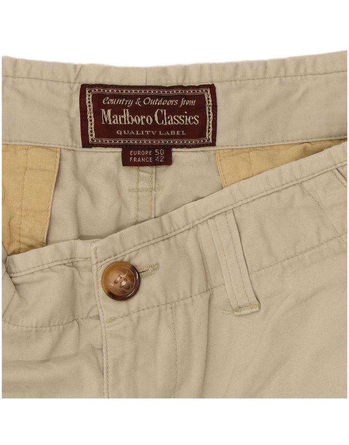 Ανδρικό σορτς Cargo Marlboro Classics EU 50 Large W34 Beige