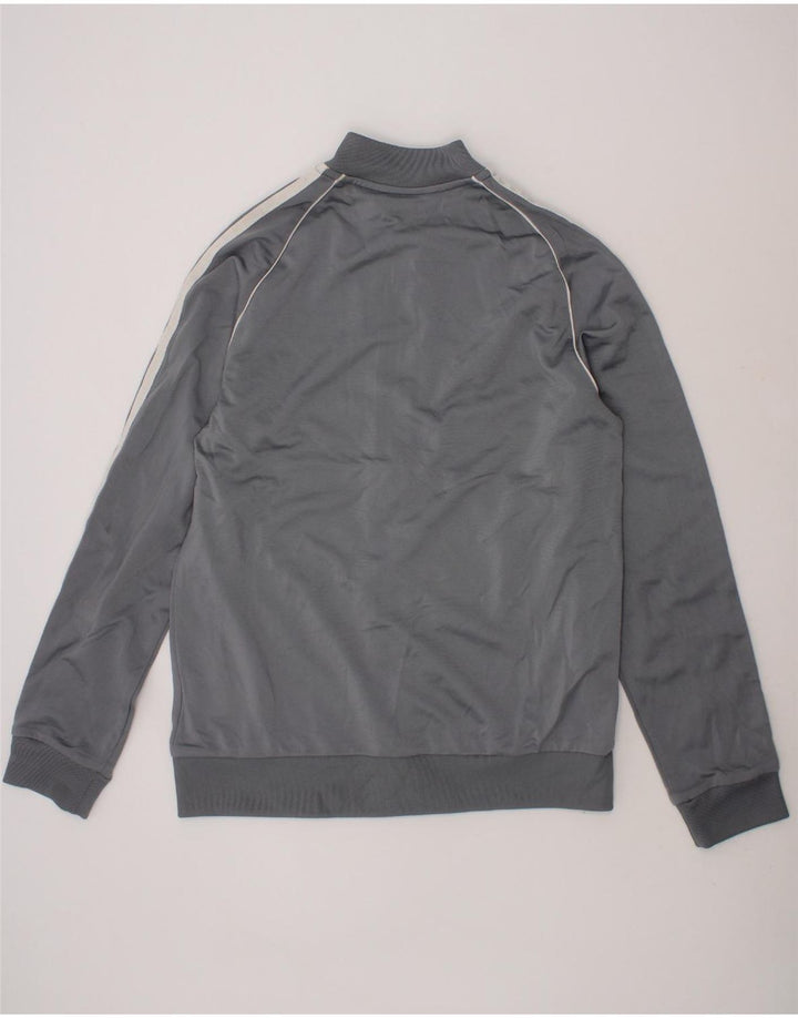 ADIDAS Boys Tracksuit Top Jacket 11-12 Years Grey Polyester Vintage Adidas and Second-Hand Adidas from Messina Hembry 