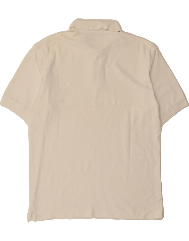 FILA Mens Polo Shirt IT 52 Large White Cotton Vintage Fila and Second-Hand Fila from Messina Hembry 