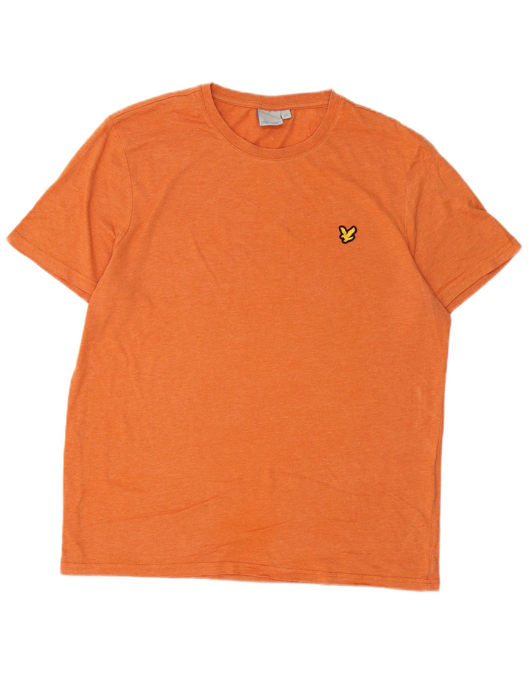 Ανδρικό T-Shirt LYLE & SCOTT Top XL Πορτοκαλί Πολυεστέρας