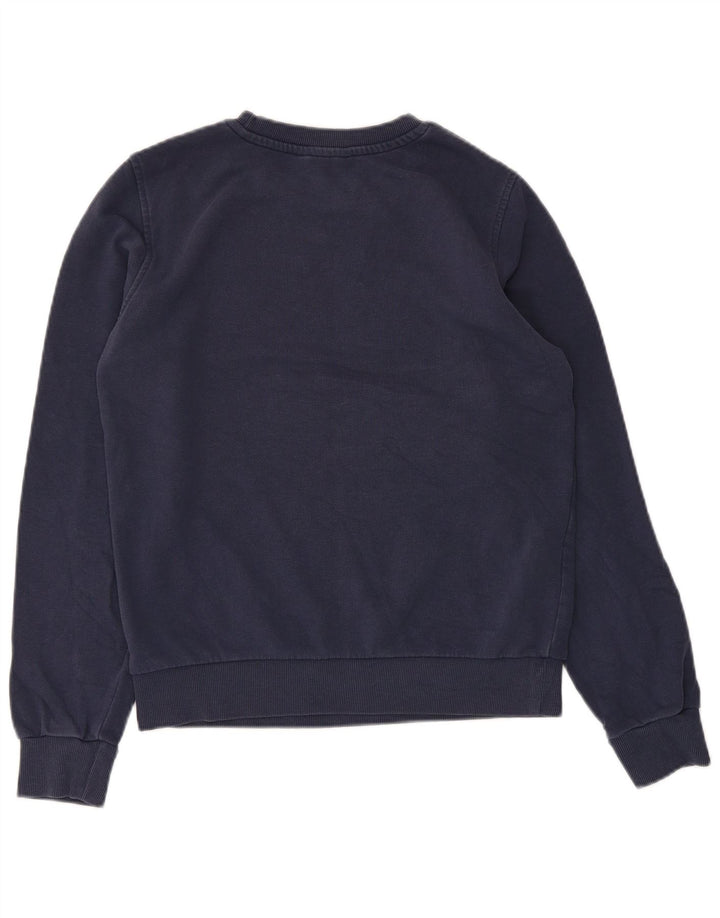 Marks & Spencer Γυναικεία Φούτερ Jumper UK 8 Small Navy Blue Cotton
