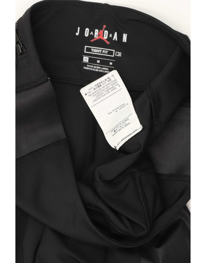 Jordan Γυναικεία κολάν UK 12 Medium Black Colourblock Πολυεστέρας