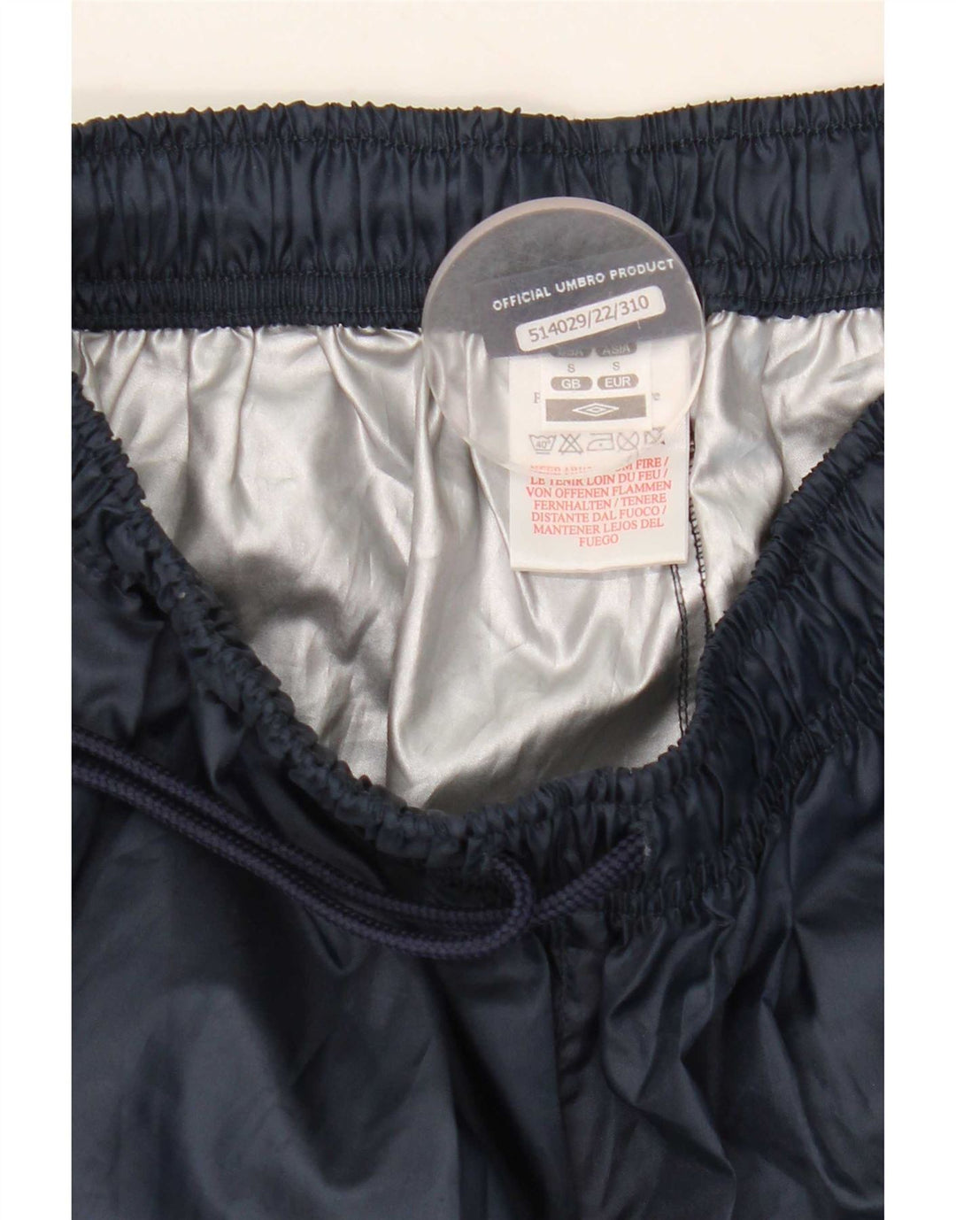 Ανδρική αθλητική φόρμα Umbro Παντελόνι Small Navy Blue Polyester