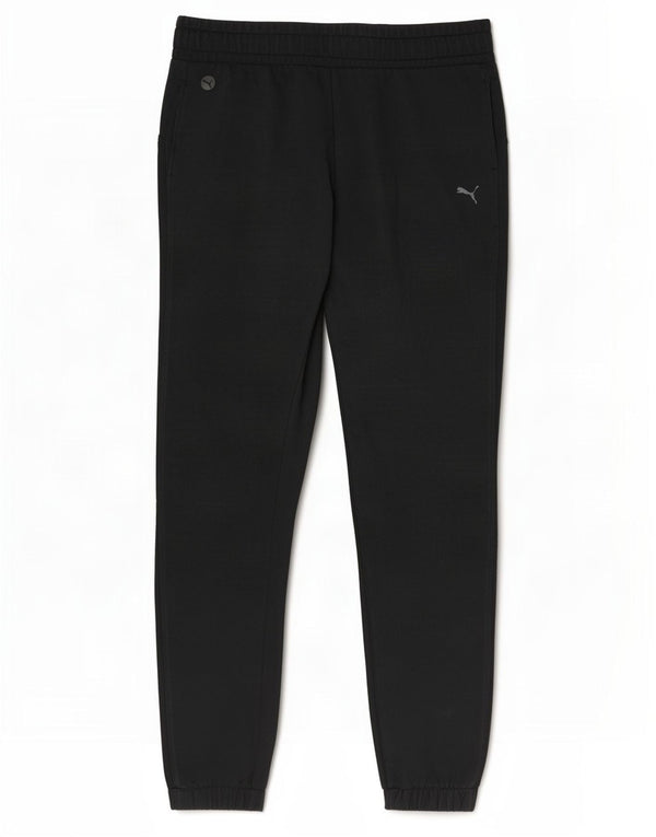 Puma Γυναικεία φόρμα παντελόνι Joggers UK 16 Large Μαύρο Βαμβακερό