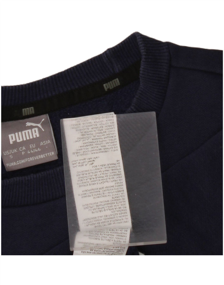 Ανδρικό φούτερ PUMA Jumper Small Navy Blue από βαμβάκι