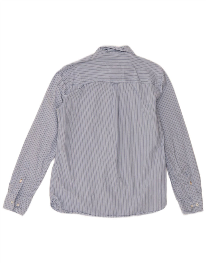 Ανδρικό πουκάμισο Fat Face Small Blue Pinstripe Βαμβακερό