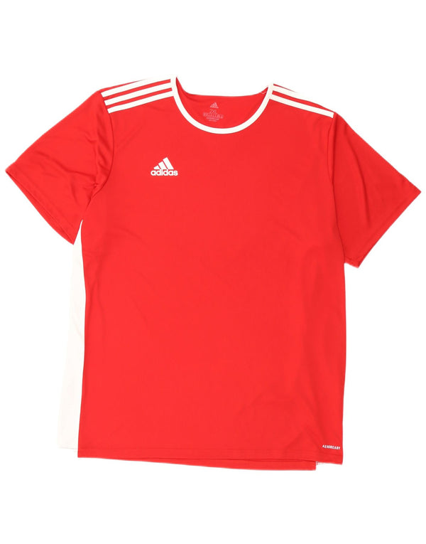 Adidas Ανδρικό T-Shirt Aeroready Top 2XL Red