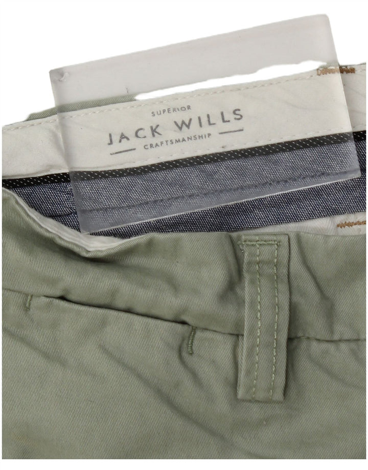 Ανδρικό σορτς chino Jack Wills W30 Βαμβακερό μεσαίο πράσινο