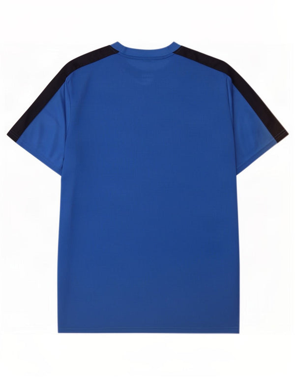 Ανδρικό μπλουζάκι Nike Dri Fit Slim Top 2XL Blue Colorblock Πολυεστέρας